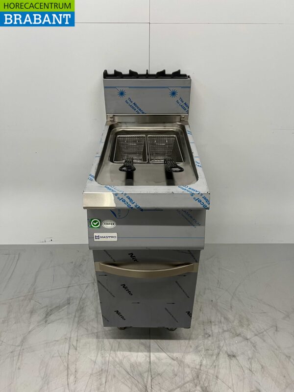 Stainless steel Mastro Fryer fryer 15 liters 15 kW GAS Catering