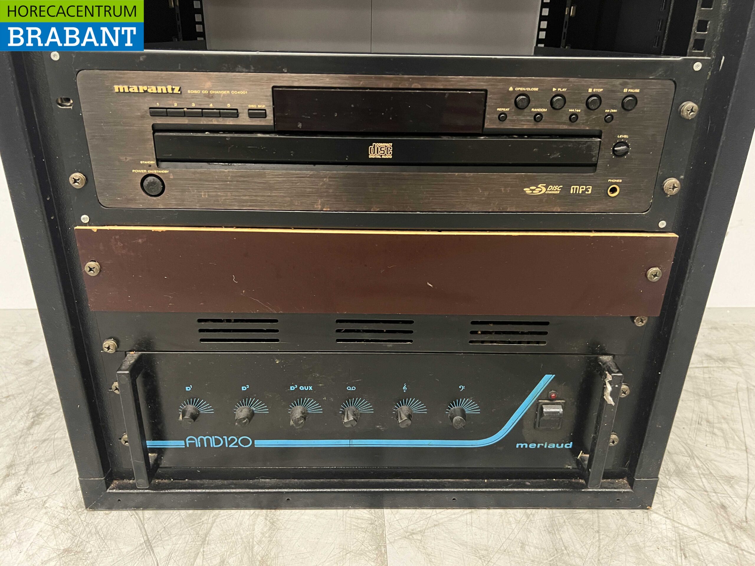 Merlaud Marantz Music System Amplifier Rack Sound System 230V Catering ...