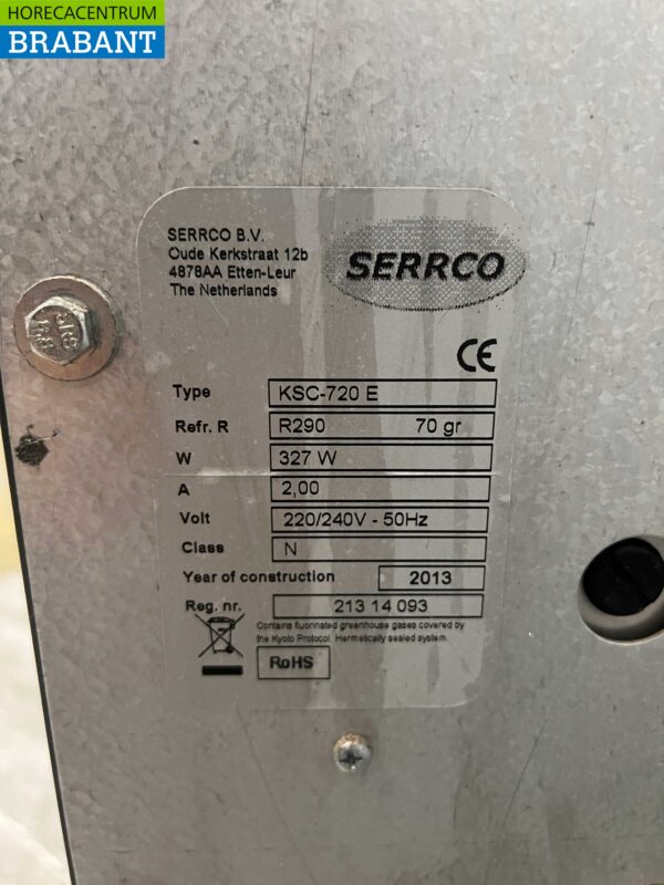 Serrco KSC-720E Barrel cooler Barrel cooler 74.5 cm 230V Horeca - Image 5