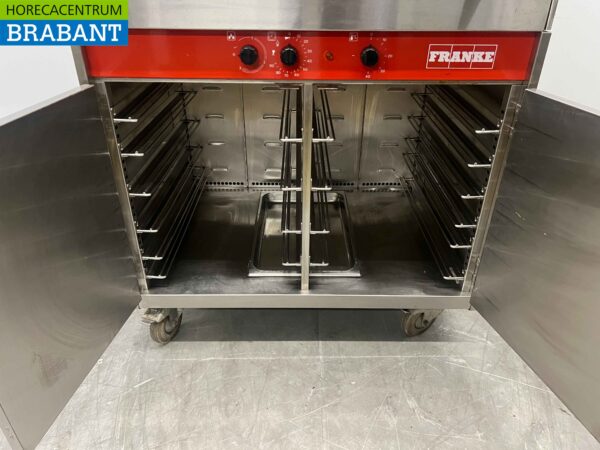 Stainless steel Mobile Franke Bake-off oven with proofing cabinet 60/40 cm 400V Horeca - Image 5