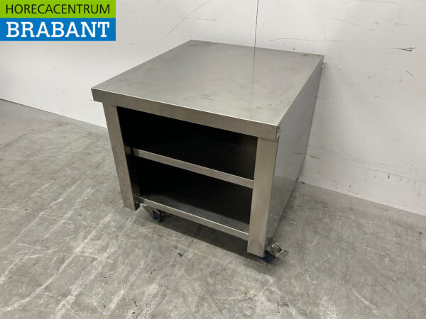 Stainless steel Henkovac Plus-2 Wheeled Lower Cabinet Undercarriage Vacumizer 54 cm Horeca - Image 2