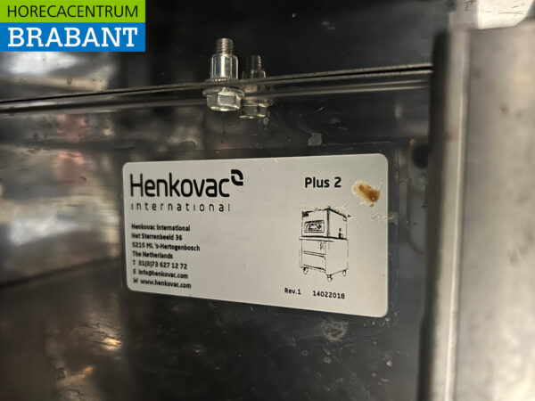 Stainless steel Henkovac Plus-2 Wheeled Lower Cabinet Undercarriage Vacumizer 54 cm Horeca - Image 4