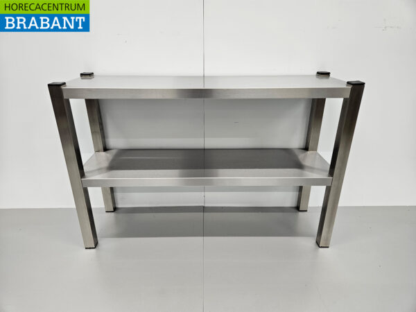 Stainless steel HCB Bridge Etagere Premium-line 160 cm Horeca (kopie) (kopie)